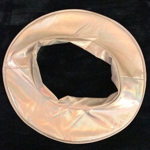 Cute holographic alien/UFO hoop skirt